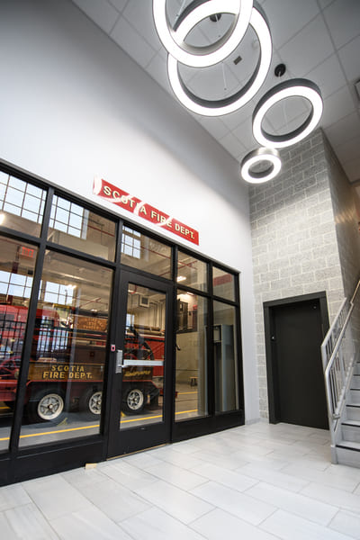 Scotia Fire Dept entrance