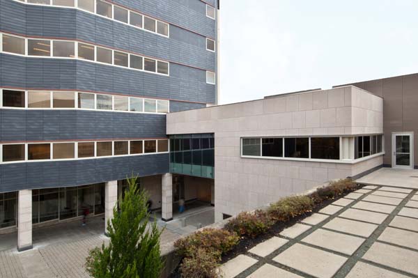 RPI LCII exterior at dusk