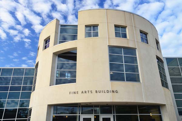 SUNY Fine Arts Building exterior