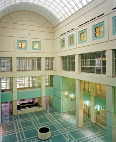 SUNY ALBANY Library interior