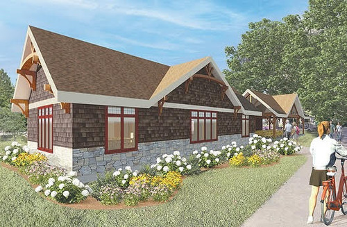 Veterans park rendering