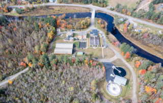 Saranac waste water plant