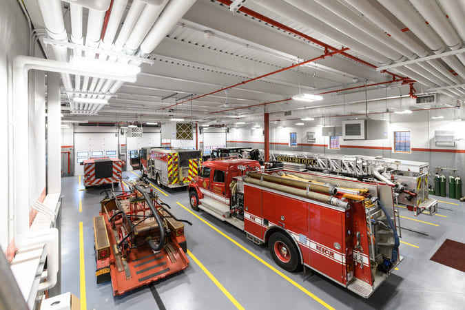 Scotia Fire Dept firetrucks