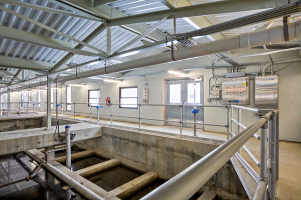 Feura Bush Water Filtration Plant interior