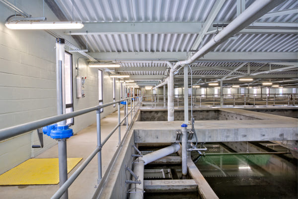 Feura Bush Water Filtration Plant interior