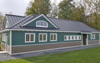 Skidmore College Boathouse exterior