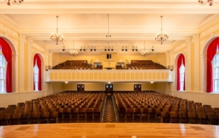 refurbished Ticonderoga CSD auditorium
