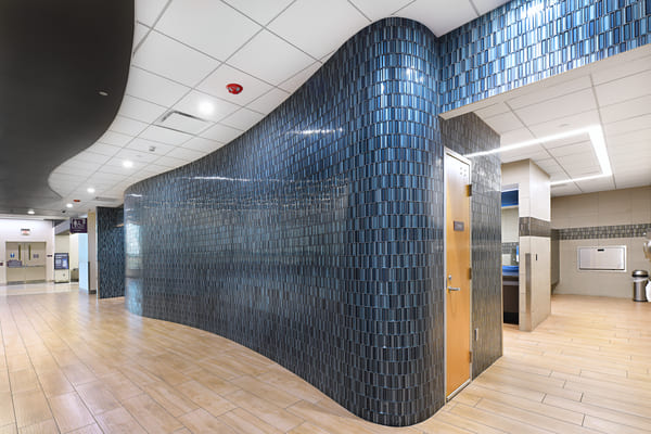 Albany Airport Concourse bathroom