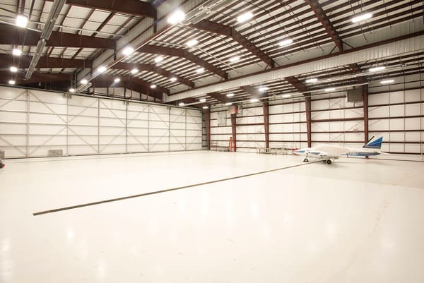 Albany Airport Maintenance Hangar interior