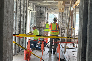 construction manager on site