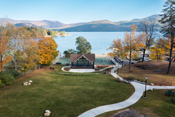 Schenectady Library interior book shelves area